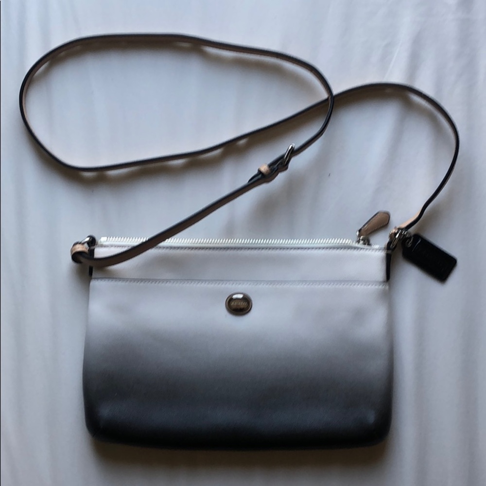 Ombré Coach Shoulder Bag